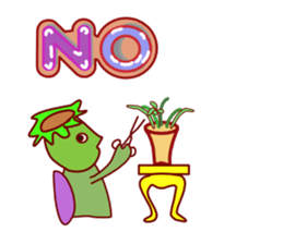 Cute Big Character sticker #10324873