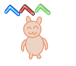 Cute Big Character sticker #10324889