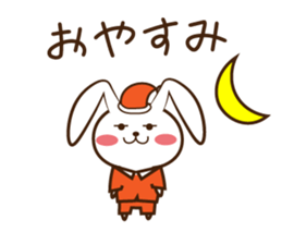 Usa-kyon [Daily life conversation] sticker #10324938