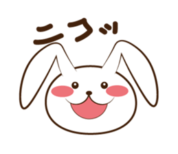 Usa-kyon [Daily life conversation] sticker #10324955