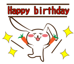 Usa-kyon [Daily life conversation] sticker #10324975