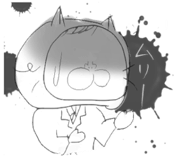 The work man and pussycat's life sticker #10325697