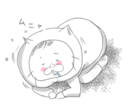 The work man and pussycat's life sticker #10325700