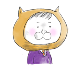 The work man and pussycat's life sticker #10325706