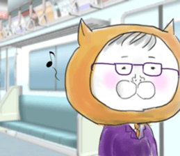 The work man and pussycat's life sticker #10325708