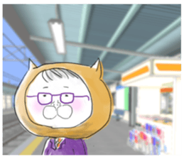 The work man and pussycat's life sticker #10325709