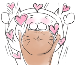 The work man and pussycat's life sticker #10325713