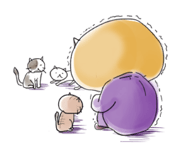 The work man and pussycat's life sticker #10325718