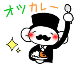 Stylish gentleman 3 sticker #10326031