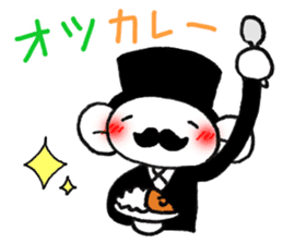 Stylish gentleman 3 sticker #10326031