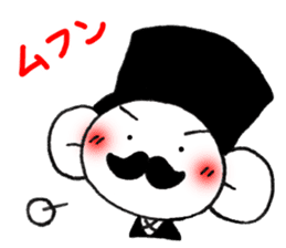 Stylish gentleman 3 sticker #10326047