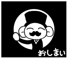 Stylish gentleman 3 sticker #10326055