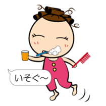 Daily lives of Tamami sticker #10326618