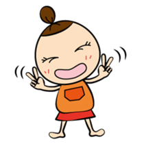 Daily lives of Tamami sticker #10326620