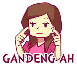 Maicih Emak Gaul sticker #10327361