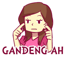 Maicih Emak Gaul sticker #10327361