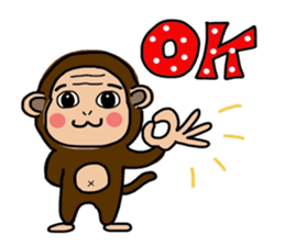 I'm Monch!Monkeys sticker. Vol. 4 sticker #10327696