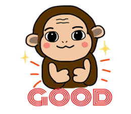 I'm Monch!Monkeys sticker. Vol. 4 sticker #10327697