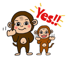 I'm Monch!Monkeys sticker. Vol. 4 sticker #10327698