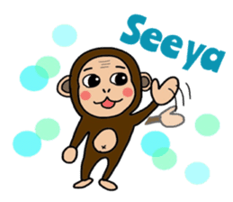 I'm Monch!Monkeys sticker. Vol. 4 sticker #10327701