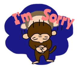 I'm Monch!Monkeys sticker. Vol. 4 sticker #10327705