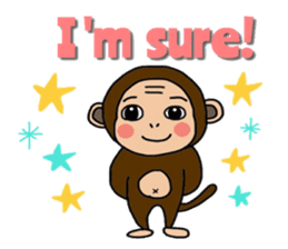 I'm Monch!Monkeys sticker. Vol. 4 sticker #10327706