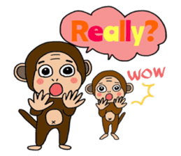 I'm Monch!Monkeys sticker. Vol. 4 sticker #10327708