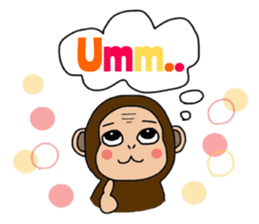 I'm Monch!Monkeys sticker. Vol. 4 sticker #10327710