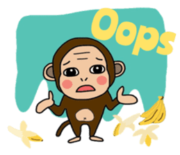 I'm Monch!Monkeys sticker. Vol. 4 sticker #10327715
