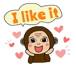 I'm Monch!Monkeys sticker. Vol. 4 sticker #10327717