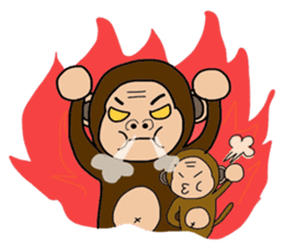 I'm Monch!Monkeys sticker. Vol. 4 sticker #10327719