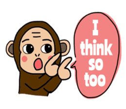 I'm Monch!Monkeys sticker. Vol. 4 sticker #10327722