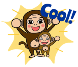 I'm Monch!Monkeys sticker. Vol. 4 sticker #10327734