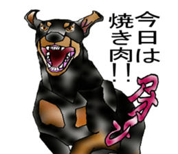 Doberman sticker #10327783