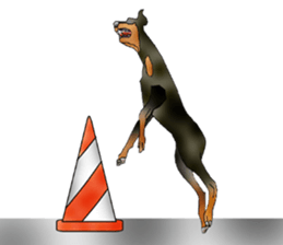 Doberman sticker #10327803