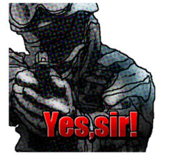 FPS Military Sticker Cool by kouyou