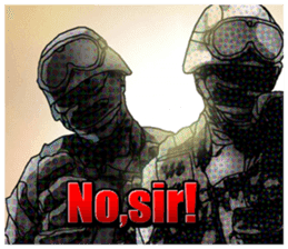 FPS Military Sticker Cool by kouyou