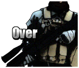 FPS Military Sticker Cool by kouyou