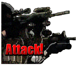 FPS Military Sticker Cool by kouyou