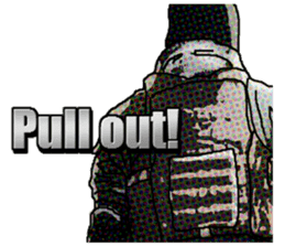 FPS Military Sticker Cool by kouyou