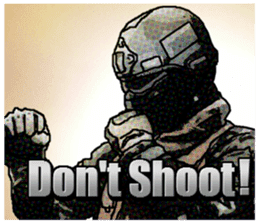 FPS Military Sticker Cool by kouyou