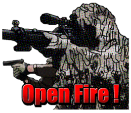 FPS Military Sticker Cool by kouyou