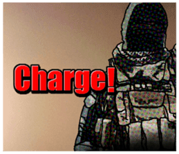 FPS Military Sticker Cool by kouyou