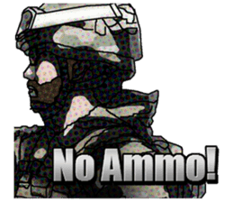 FPS Military Sticker Cool by kouyou