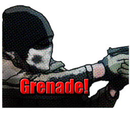 FPS Military Sticker Cool by kouyou