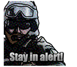 FPS Military Sticker Cool by kouyou