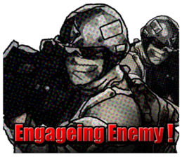 FPS Military Sticker Cool by kouyou