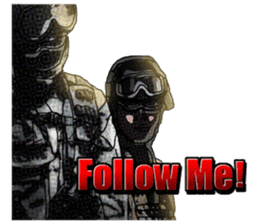 FPS Military Sticker Cool by kouyou