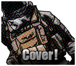 FPS Military Sticker Cool by kouyou