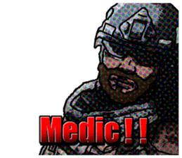 FPS Military Sticker Cool by kouyou